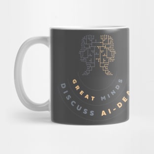 Great Minds Discuss AI-deas Mug